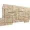 Ekena Millwork 49"W x 24 1/2"H x 1 1/4"D Castle Rock Stacked Stone, StoneWall Faux Stone Siding Panel, Sandstone PNU24X48CRSD - alternate 4